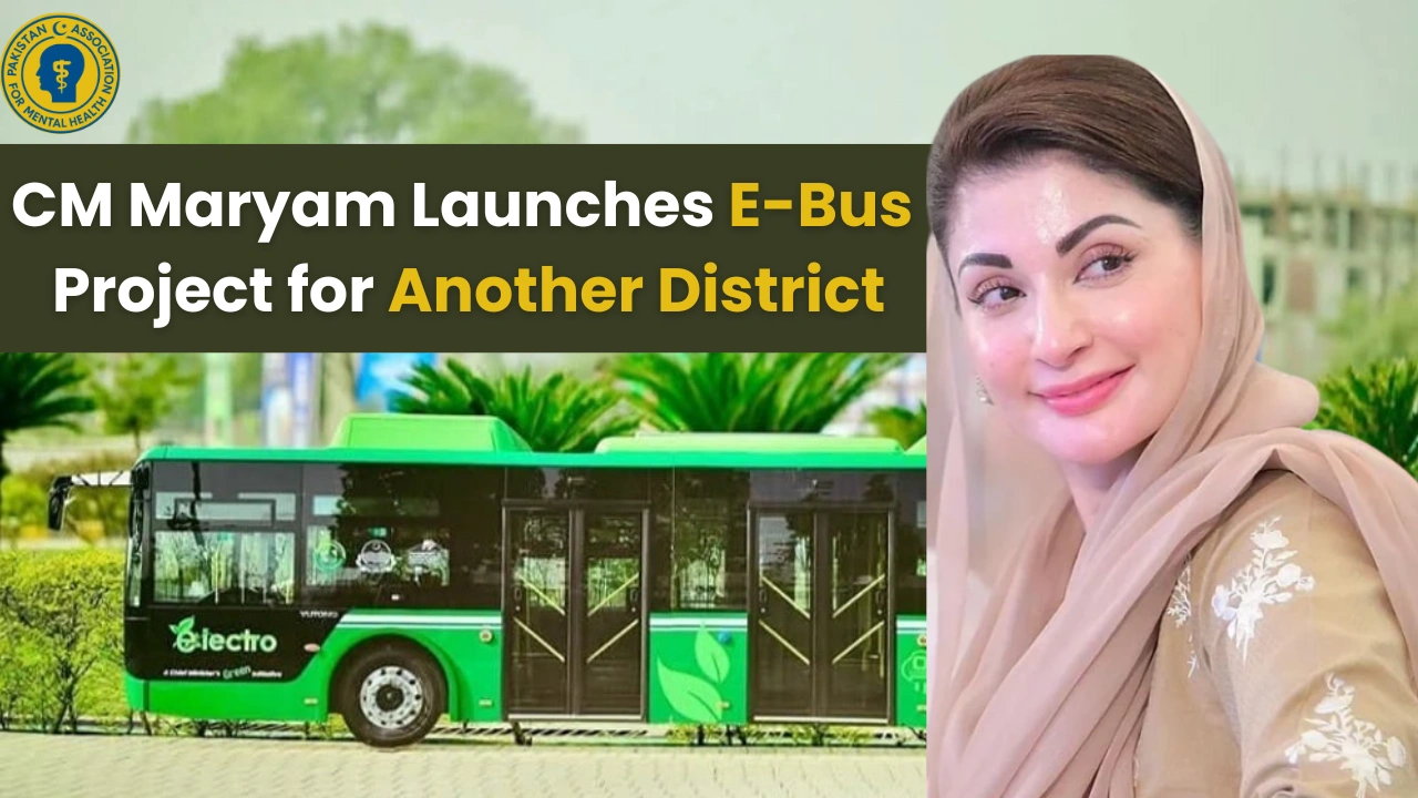 CM Maryam Launches E-Bus Project for Another District