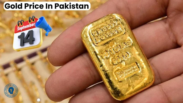 Gold Rate in Pakistan Today – 14 September 2025 Latest 24K & 22K Prices